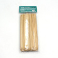 Custom size Bamboo Skewers Disposable bbq skewers for suit use in machine